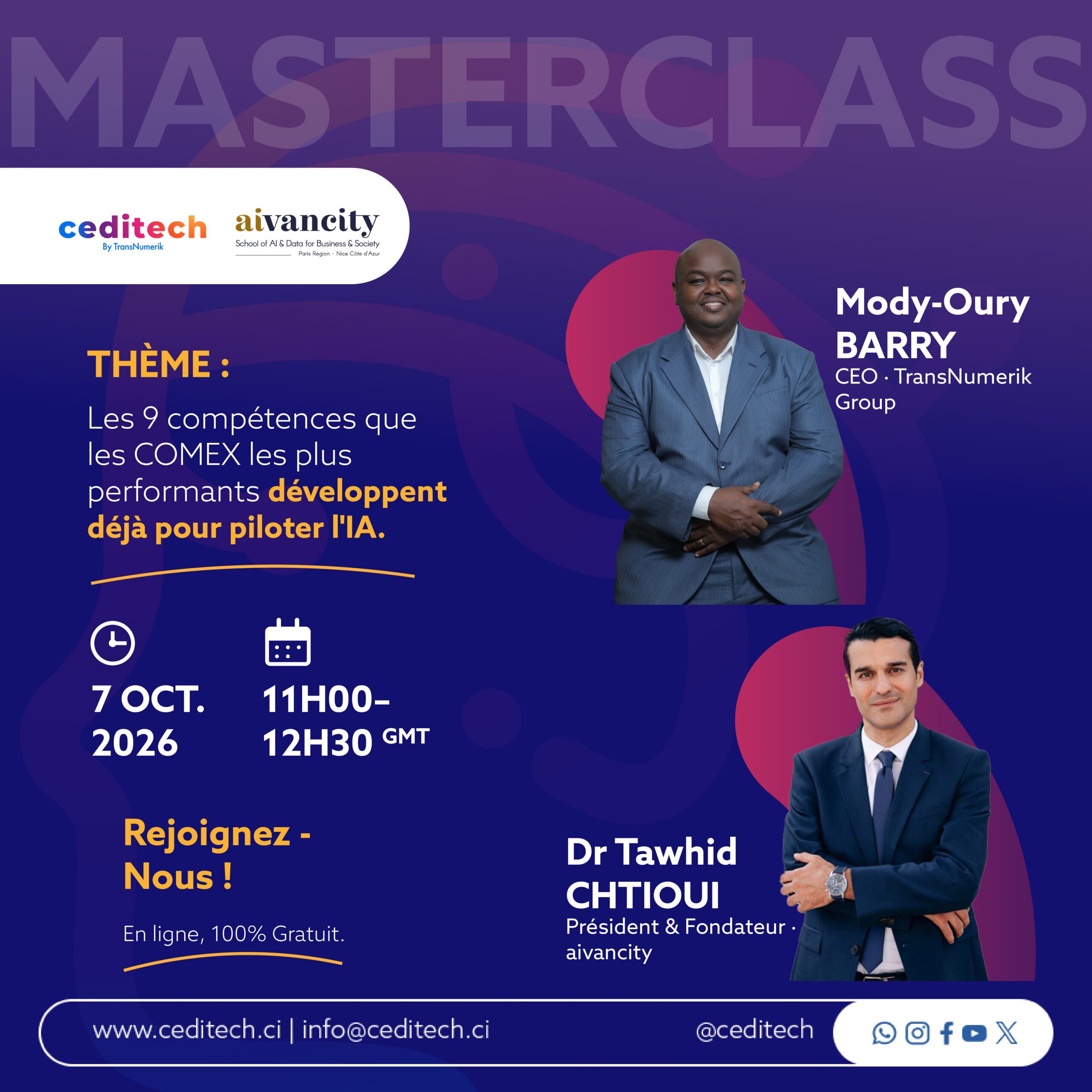 Masterclass CEDITECH × aivancity